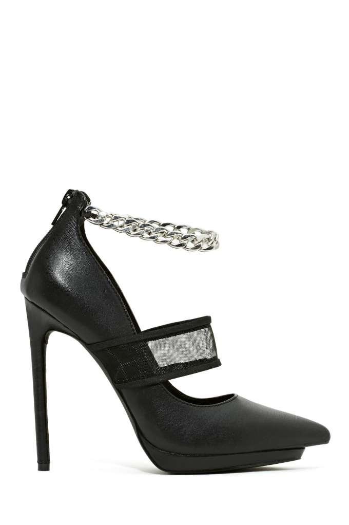 Nasty Gal Nasty Gal Collection Icon Leather Pump