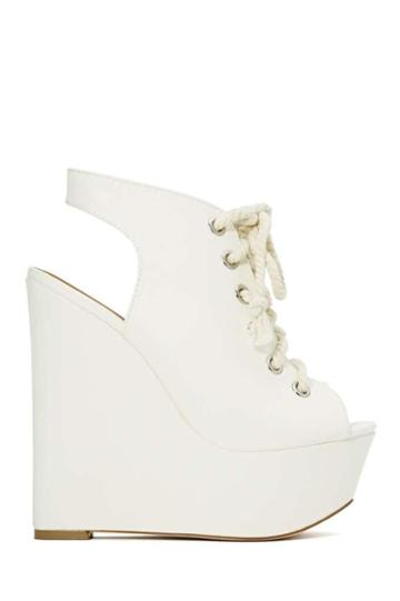 Shoe Cult Shoe Cult Fraulein Wedge - White
