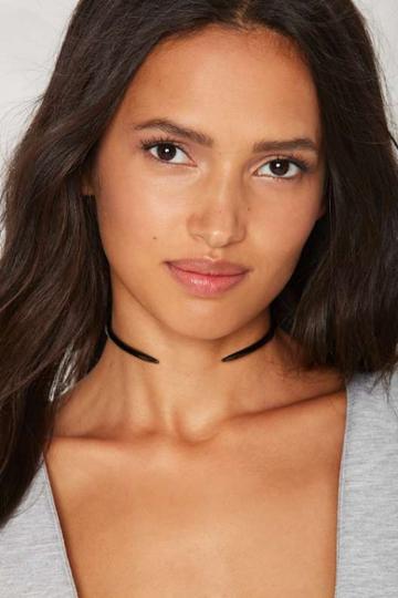 Factory Anita K Barred For Life Nickel Plated Collar Necklace