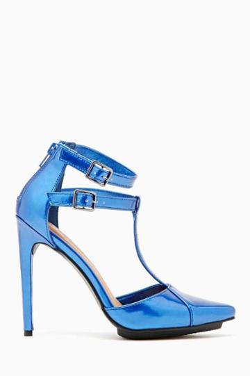Shoe Cult Shoe Cult On Point Pump - Blue
