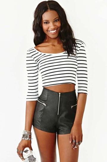 Factory Parallel Crop Top