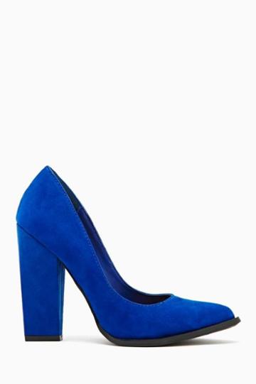 Shoe Cult Shoe Cult Edge Pump - Cobalt