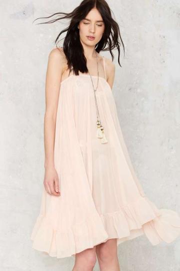 Factory Hot As Hell Coming Full Circle Sheer Dress