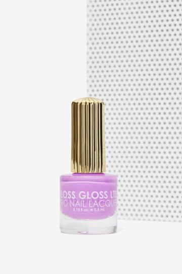 Floss Gloss Nail Lacquer - Lean