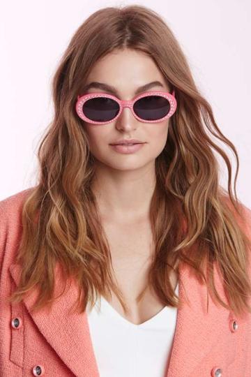Vintage Chanel Rhinestone Sunglasses