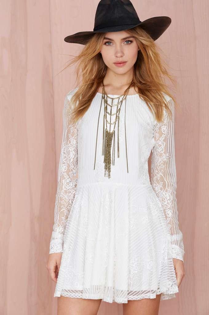 For Love & Lemons For Love And Lemons Lola Lace Dress