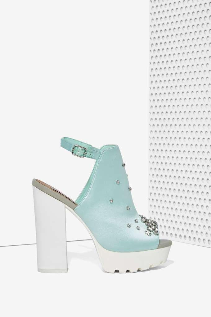 Iggy Azalea X Steve Madden Tempo Rhinestone Platform