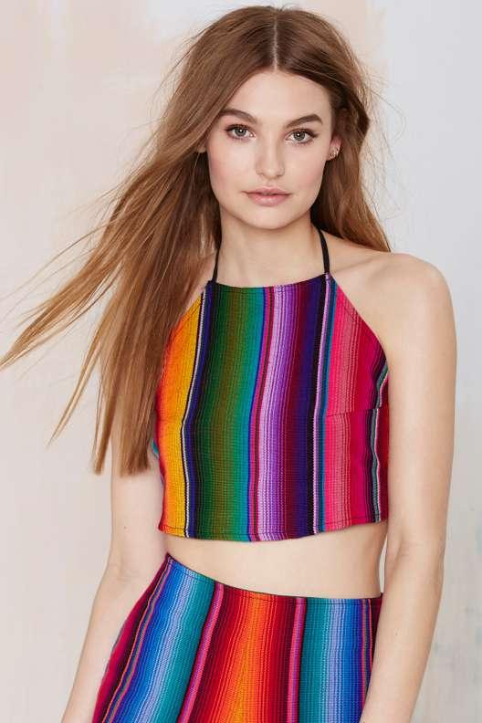 Stela 9 Hacienda Crop Top