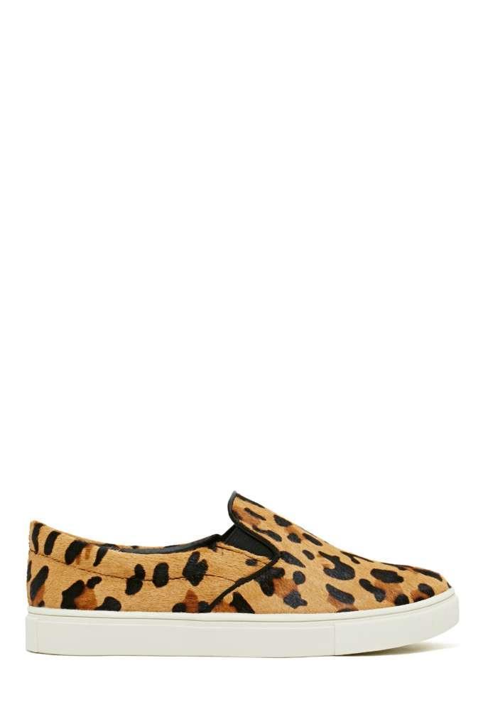 Factory Steve Madden Eccentric Pony Hair Sneaker - Leopard