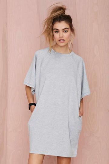 Blq Basiq Loose It Tee Dress