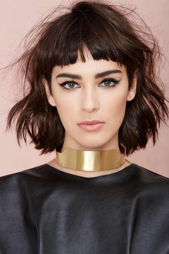 Factory Hoot And Collar Necklace