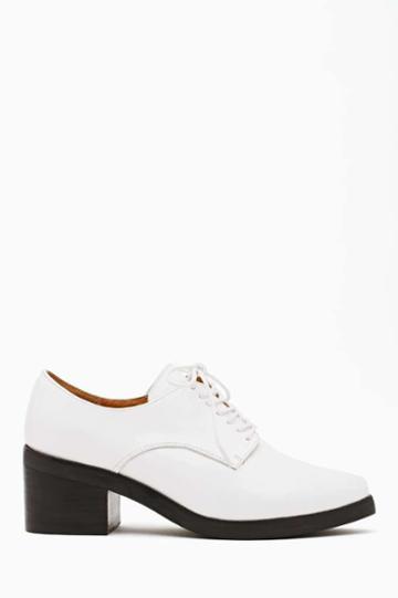Jeffrey Campbell Jeffrey Campbell Wesley Oxford - White