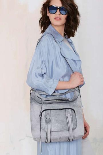 Factory She And Lo Next Chapter Leather Hobo Bag