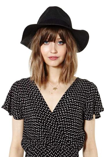 Factory Adria Panama Hat - Black