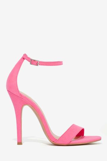 Nasty Gal Shoes Shoe Cult Adore Heel - Pink
