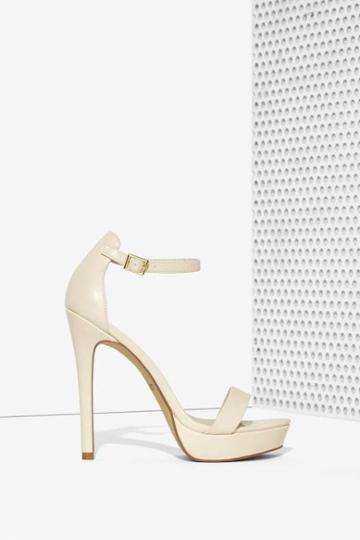 Factory Lipstik Shoes Nadine Vegan Leather Platform
