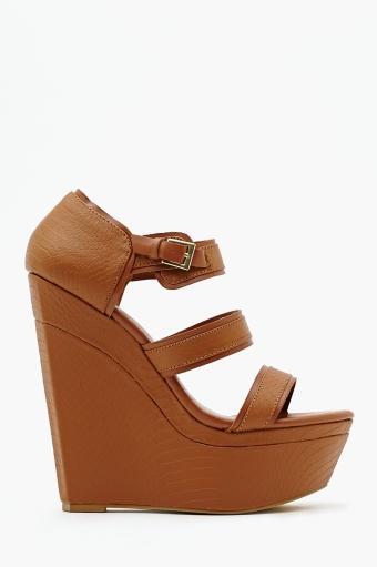 Shoe Cult Shoe Cult Isis Wedge - Tan