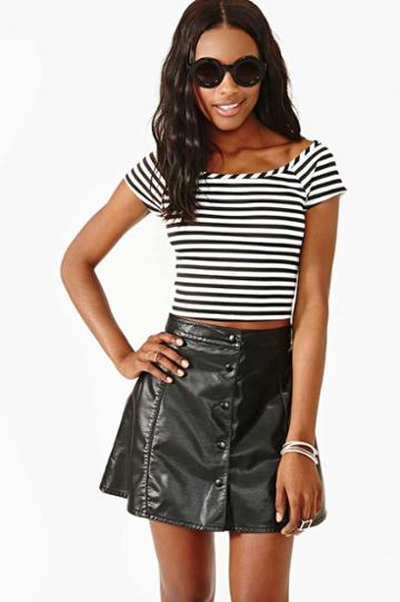 Factory Vertical Limit Crop Top
