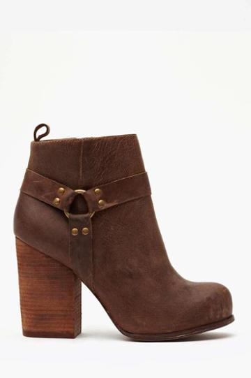 Jeffrey Campbell Nasty Gal X Jeffrey Campbell Rum Moto Boot - Brown