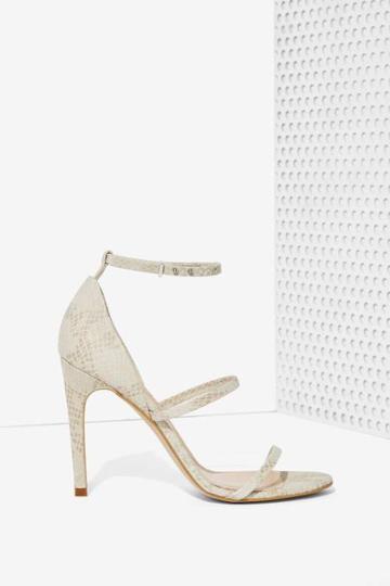 Factory The Mode Collective Triple Threat Leather Heel