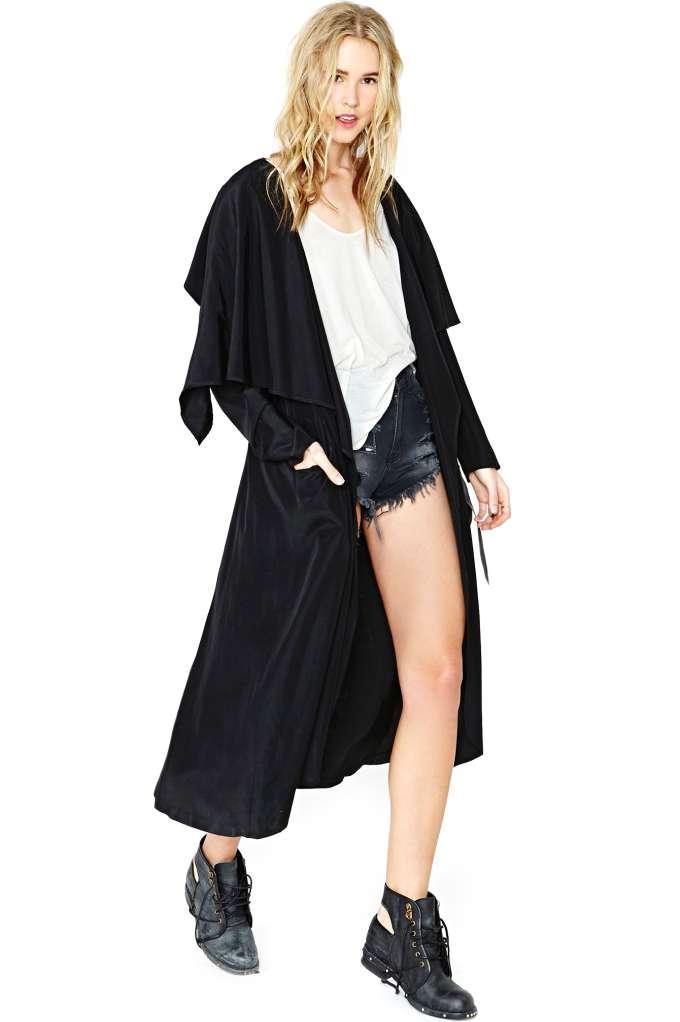 Factory Witching Hour Trench Coat