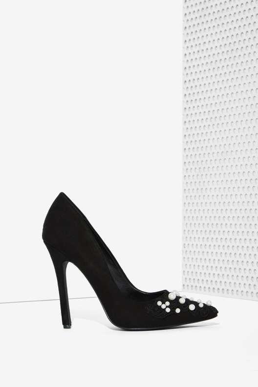 Nasty Gal Venetia Pearl Pump