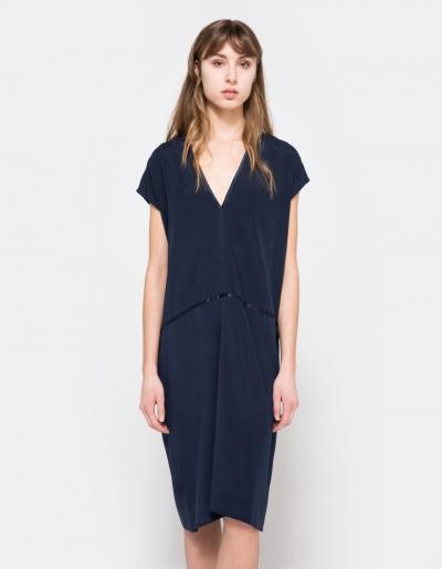 6397 Dolman Dress In Navy