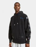 Off-white Champion Hoodie In Black
