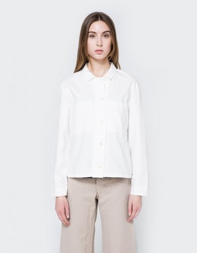 Mhl Work Shirt In Off White