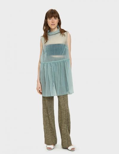 Rachel Comey Overlay Organza Top
