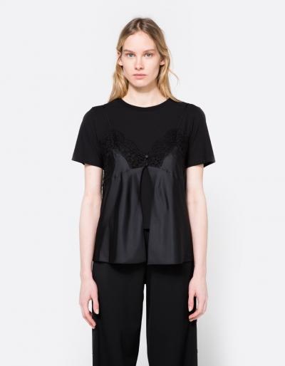 Maison Margiela Lingerie Top In Black