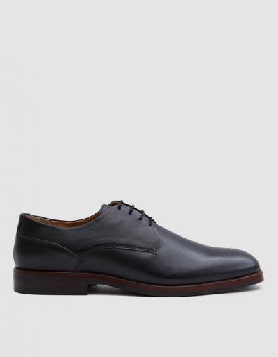 Hudson London Enrico Calf In Black