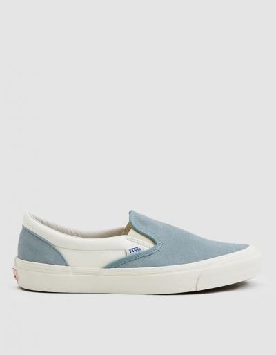 Vault By Vans Og Classic Slip-on Lx Sneaker In Slate/marshmallow