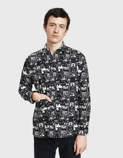 Brain Dead Effects Button Up