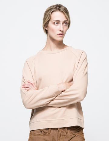 Base Range Basic Sweat In Nude