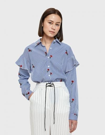 Farrow Vann Blouse In Blue