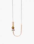Maslo Jewelry Chock A Block In Nude/off White/moss