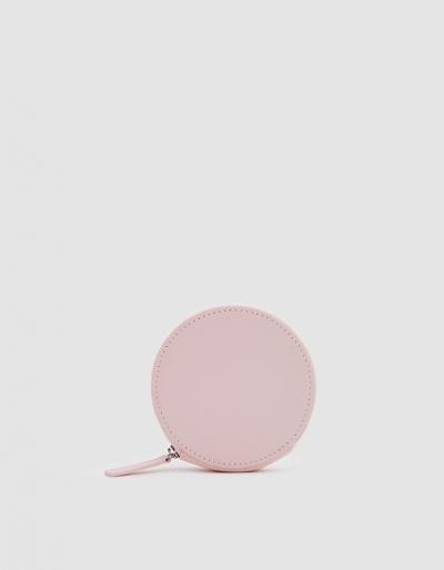 Baggu Circle Wallet In Powder Pink