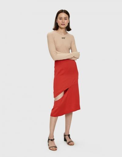 Maison Margiela Satin Cutout