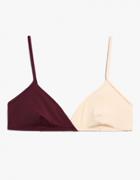 Solid & Striped The Brigitte Top In Bordeaux Nude
