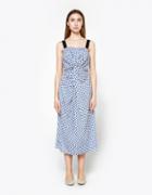 Caron Callahan Donna Dress In Indian Print