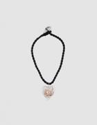 Maryam Nassir Zadeh Shell Heart Necklace