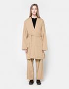 Nsco Grown Coat In Beige