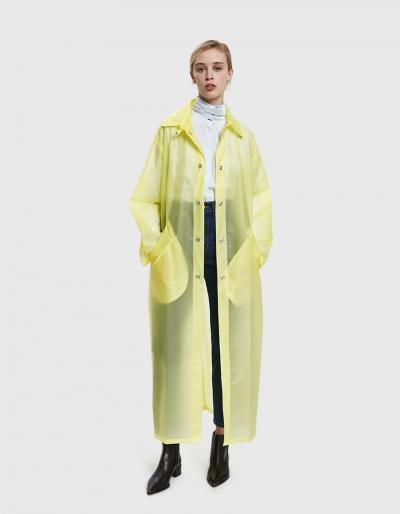 Walk Of Shame See-through Raincoat