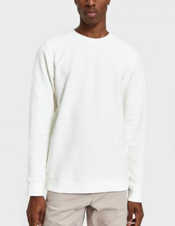 Norse Projects Vagn Heavy Towelling Sweatshirt In Kit White