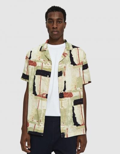Insight Messy Resort Button Up