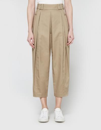 Alexander Wang High Waisted Pleat Front Pants