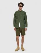Orslow Us Army Shirt In Green Used