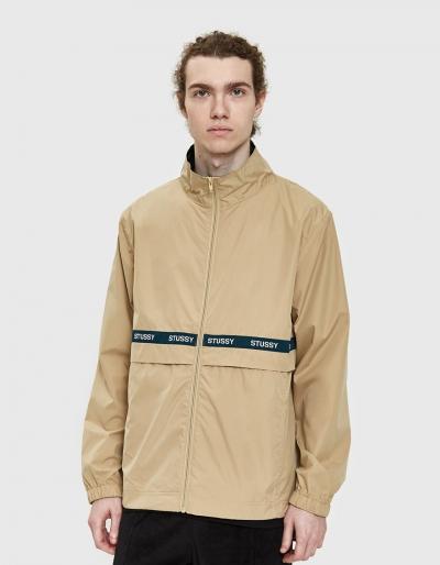 St Ssy Lewis Track Jacket In Beige