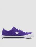 Converse One Star Sneaker In Court Purple